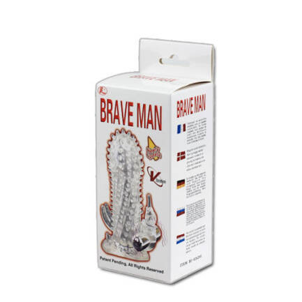 BAILE - BRAVE MAN EXTENSION PENE VIBRADOR RABBIT - Imagen 3