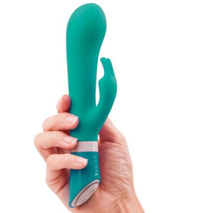 B SWISH - BWILD DELUXE BUNNY RABBIT VIBRATOR JADE - Imagen 4