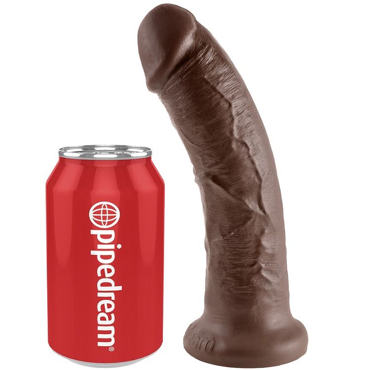 KING COCK - 8 GODE MARRON 20.3 CM – Image 3