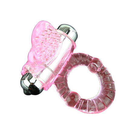 BAILE - SWEET ABS 10 RITMOS RING ANILLO PENE VIBRADOR ROSA - Imagen 3