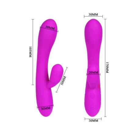 PRETTY LOVE - SMART VICTOR VIBRADOR CON ESTIMULADOR CLITORIS - Imagen 5