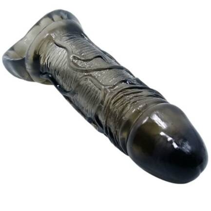 BAILE - FUNDA EXTENSORA PENE CON STRAP PARA TESTICULOS 11.5 CM - Imagen 4