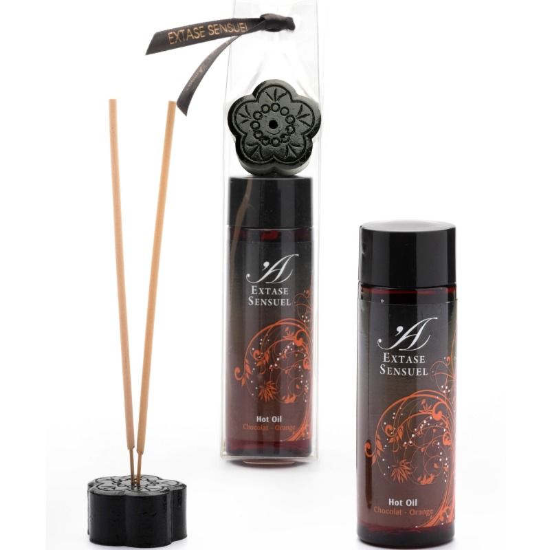 EXTASE SENSUAL - SCHOKOLADEN UND ORANGEN STIMULIERENDES ÖL 100 ML – Bild 2