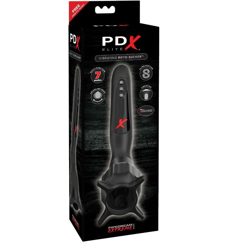 PDX ELITE - STIMULATEURS VIBRANTS AVEC ASPIRATION ROTO-SUCKER – Image 2