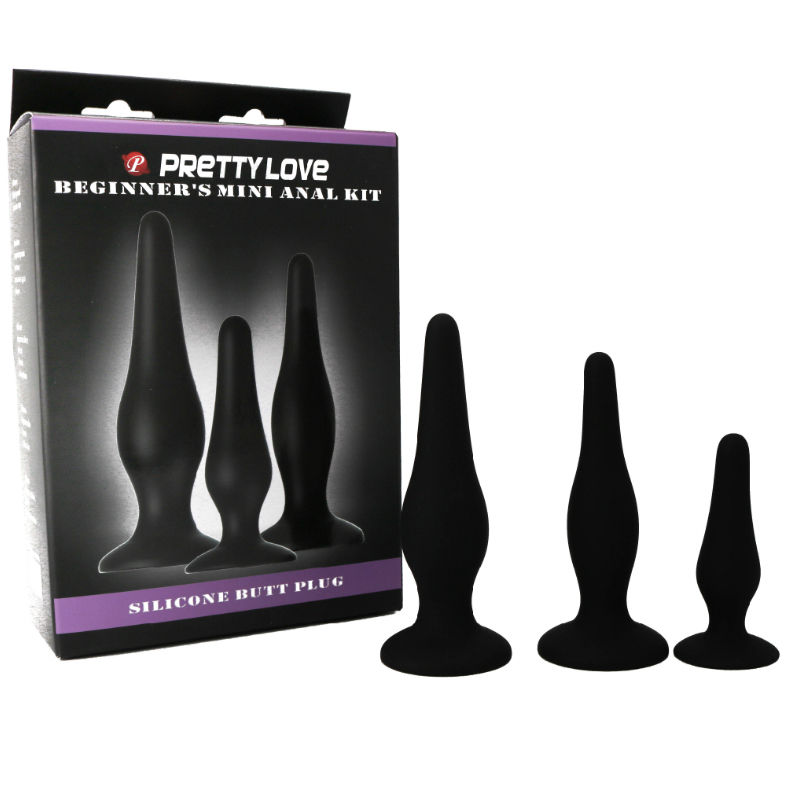 PRETTY LOVE - ANALPLUGS SILIKON INITIATIONS KIT – Bild 4
