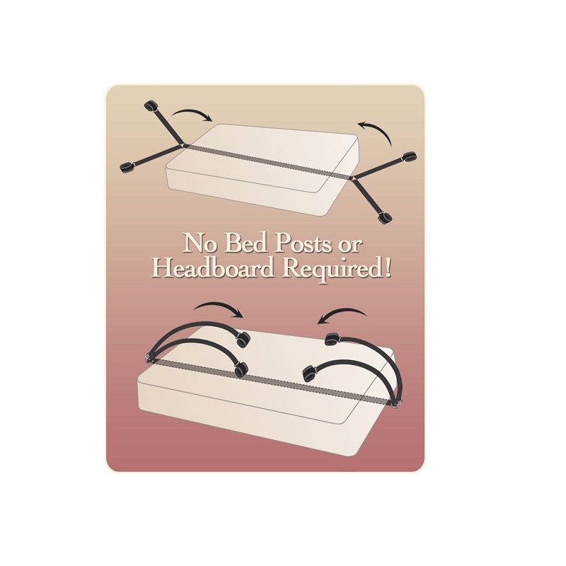 FETISH FANTASY SERIES - BED BINDINGS RESTRAINT KIT - Image 3