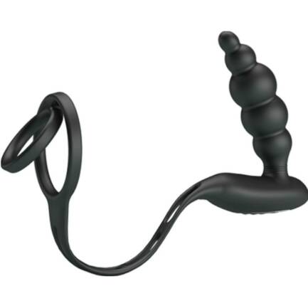 PRETTY LOVE - ANILLOS PENE CON PLUG VIBRADOR - Imagen 5