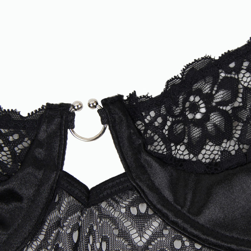 SUBBLIME - CORSET CORSET E CORREIA PRETA S / M - Image 5