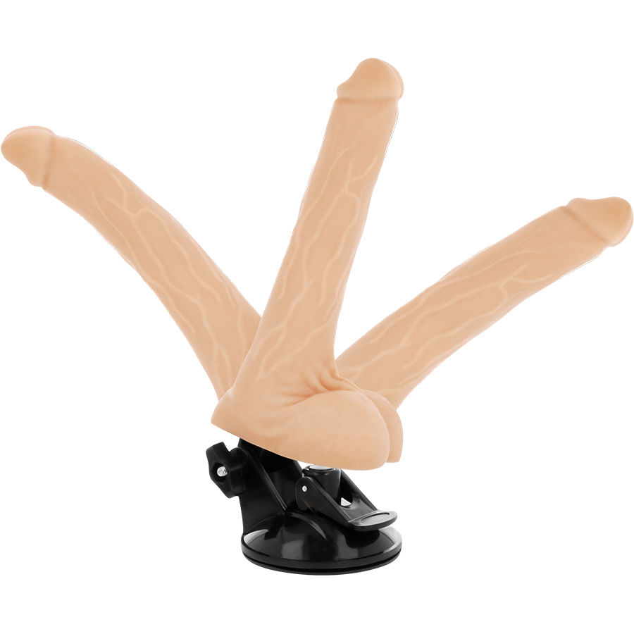 BASECOCK - VIBRATEUR ARTICULABLE TÉLÉCOMMANDE NATUREL 18.5 CM -O- 4 CM – Image 3
