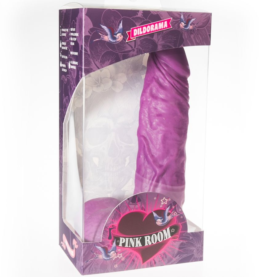 PINK ROOM - CHEMS REALISTISCHER DILDO LILA 20 CM – Bild 2