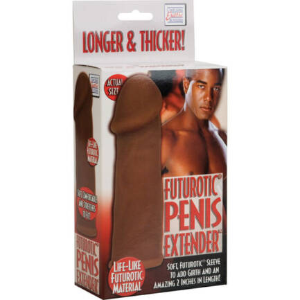 CALEXOTICS - FUTUROTIC FUNDA EXTENSION PENE MARRON - Imagen 2