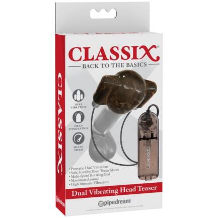 CLASSIX - ESTIMULADOR DOBLE CON VIBRACION - Imagen 4