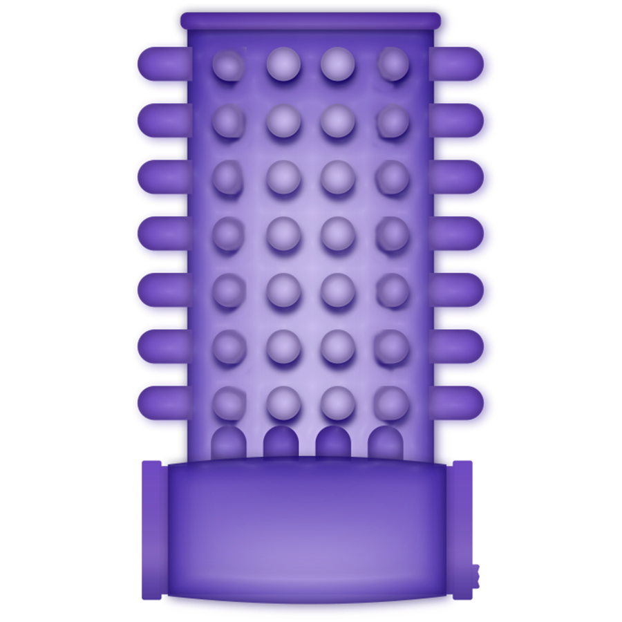 CASUAL LOVE - COUVERCLE DE PÉNIS DE VIBRATEUR LILAS – Image 4