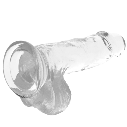 X RAY - CLEAR DILDO REALISTA TRANSPARENTE 15.5 CM -O- 3.5 CM - Imagen 4