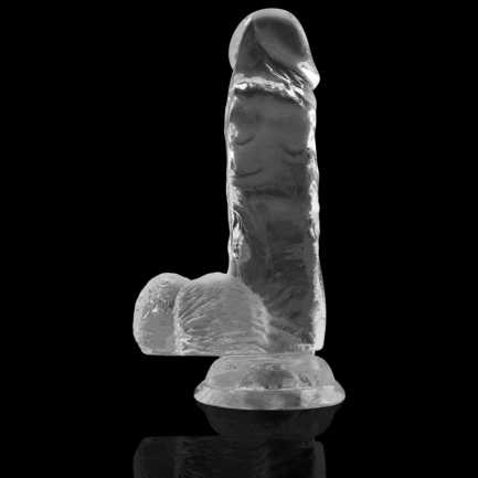 X RAY - CLEAR DILDO REALISTA TRANSPARENTE 15.5 CM -O- 3.5 CM - Imagen 5