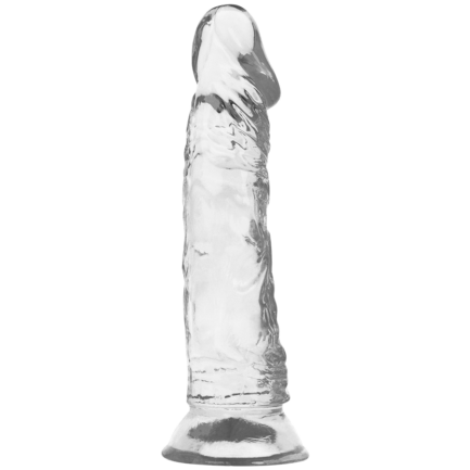 X RAY - CLEAR DILDO TRANSPARENTE 19 CM -O- 4 CM - Imagen 2