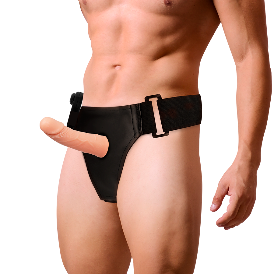 HARNESS ATTRACTION - ARNÉS HUECO MARCOS CON VIBRADOR 15 CM -O- 5 CM - Imagen 2