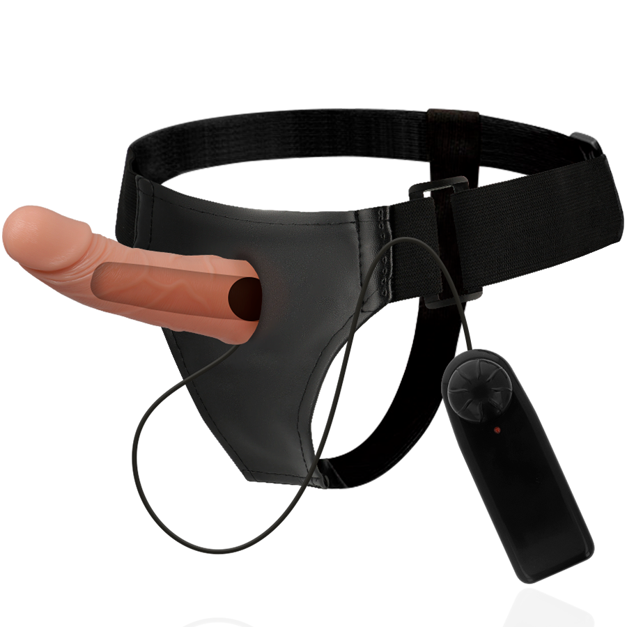 HARNESS ATTRACTION - ARNÉS HUECO MARCOS CON VIBRADOR 15 CM -O- 5 CM - Imagen 3