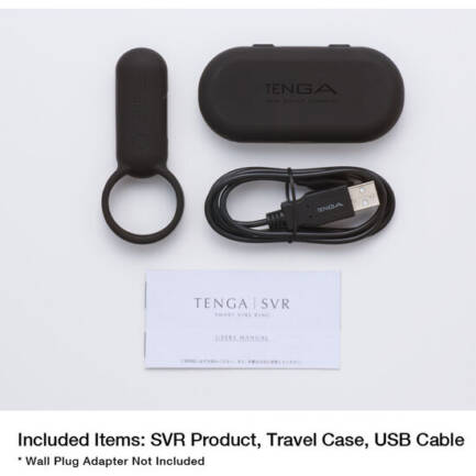 TENGA - SVR SMART ANILLO VIBRADOR NEGRO - Imagen 3