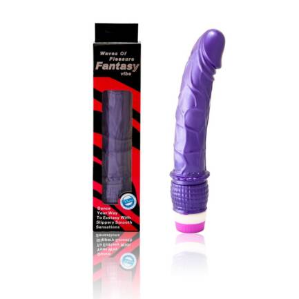 BAILE - WAVES OF PLEASURE VIBRADOR 23 CM MORADO