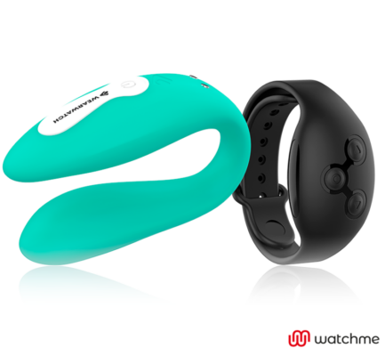 WEARWATCH - VIBRADOR DUAL TECHNOLOGY WATCHME AGUAMARINA / AZABACHE - Imagen 3