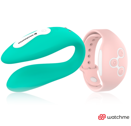 WEARWATCH - VIBRADOR DUAL TECHNOLOGY WATCHME AGUA MARINA / ROSA - Imagen 3